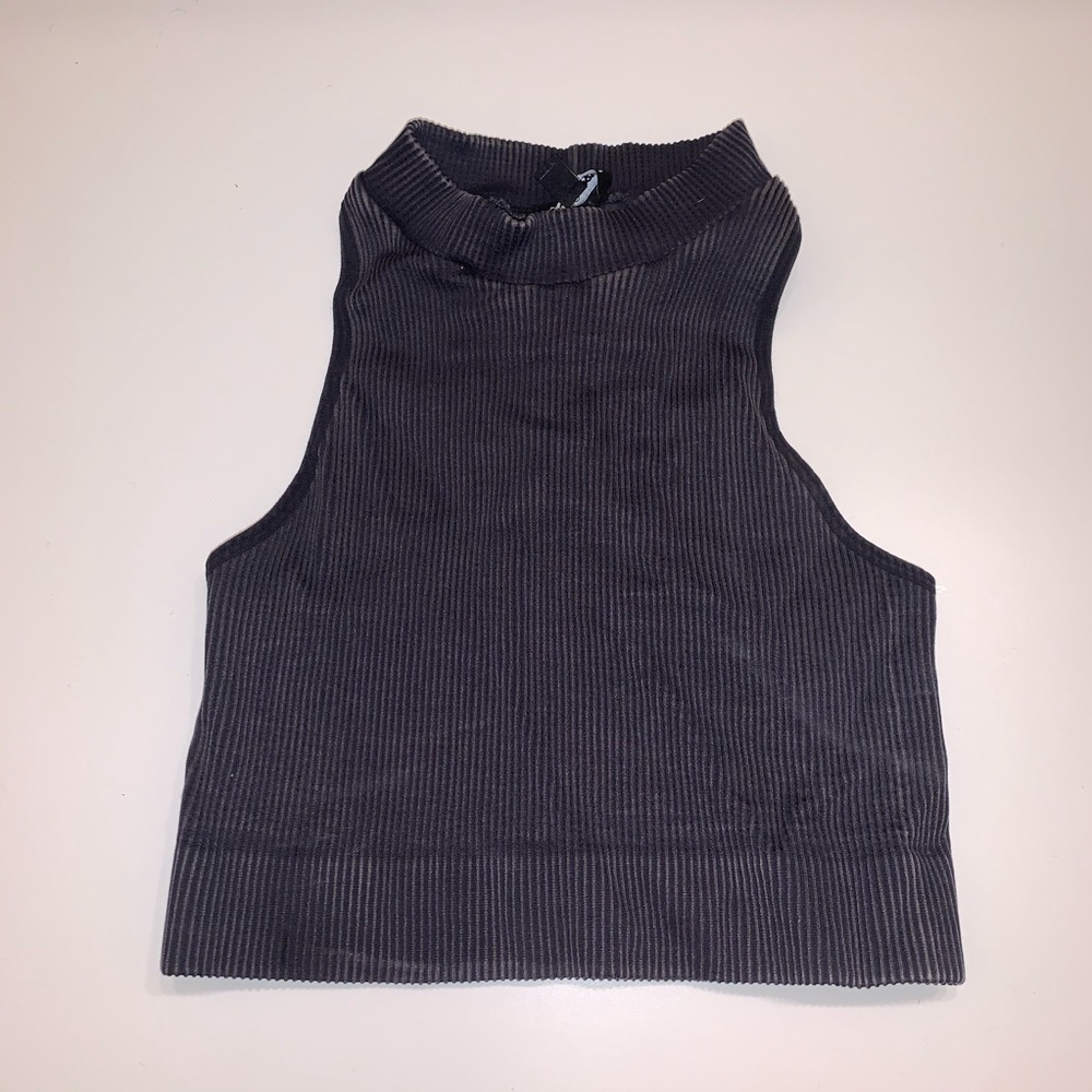 Fashion Nova Mock Turtleneck Crop Top